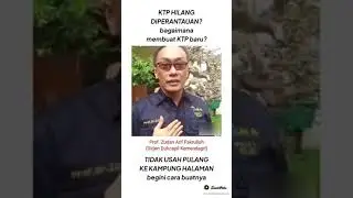 KTP HILANG, BUAT DIMANASAJA