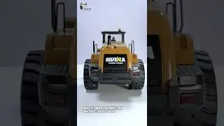 Unboxing this 1/14 1583 HUINA Loader, you can control 4 actions.#rc #rcconstruction #rcmodel