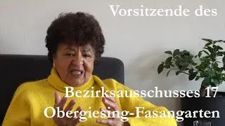 Vorsitzende des Bezirksausschusses 17 Obergiesing-Fasangarten - Carmen Dullinger-O&szlig;wald