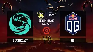 Dota2 - beastcoast vs OG - Game 1 - ESL One Berlin 2023 - Group B