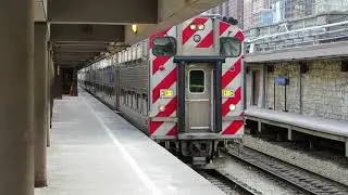 Metra electric at Van Buren St station