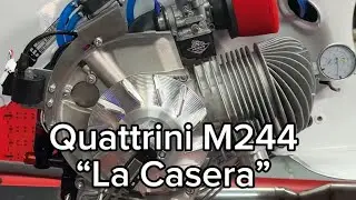 Motor Vespa Quattrini M244 “La casera” by Arzente Motori