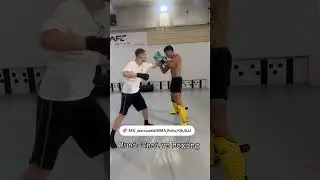 #Muaithai vs #boxing style #mma #алесьгроднев