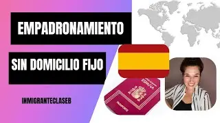 Empadronamiento SIN domicilio.✔️🇪🇸✈️ Es tan f&aacute;cil como lo plantean? 😏 Te lo cuento en este video. 🙏😊