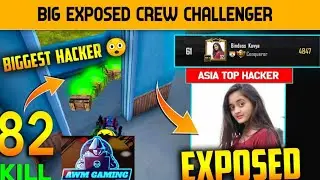 Bindass Kavya hacker | crew challenge hacker| Hacker Girls Expose| Pubg mobile hacker