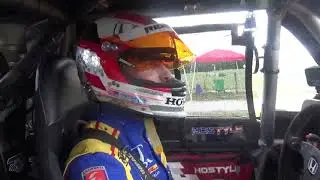 Part 2 of Alexander Rossi putting a modified Honda Ridgeline through it paces with me hanging on