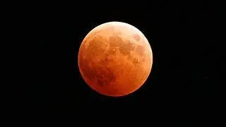 Lunar Eclipse - De rode Maan in beeld.