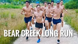 18 Mi over Bear Creek Hills--AFXC Summer Long Run