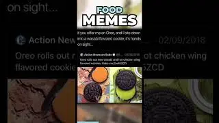 Food Memes Are FUNNY