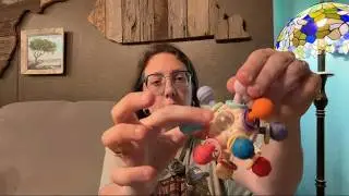 Atom Ball Baby Teether and Sensory Toy for Newborn Development