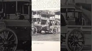 Раздел о гонках на автомобилях в спортивном журнале 1905 года.