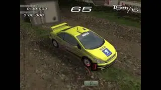 Sega Rally PS2 – Peugeot 307 Offroad Gameplay 🚗