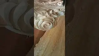 Creating Stunning Flower Designs with a CNC Router | Step-by-Step Tutorial #viralvideo #shorts