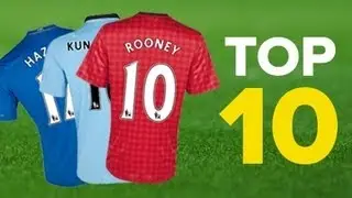 Top 10 Best Selling Football Shirts 2012