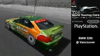 TOCA World Touring Cars (PS1) - BMW 328i @ Vancouver CART Circuit