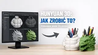Jak projektować modele 3D przy użyciu sztucznej inteligencji? | Hunyuan3D poradnik