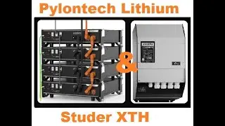 Studer & Lithium (XTH 8000/48 et Pylontech US2000)