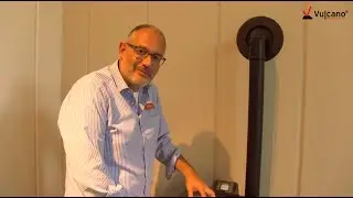 Vulcano Pellets brennen im PALAZZETTI Dani
