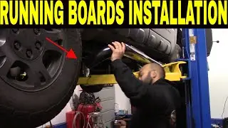 Как установить подножки на Chevrolet Avalanche 2004 года