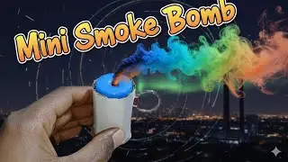 How To Make Mini Smoke Bomb At Home || DIY Smoke bomb || #homemade #innovation