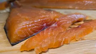 Dry Cured and Cold Smoked Wild Atlantic Salmon  Step by Step Instructions