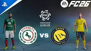 FC 26 | Al Ettifaq vs Al Nassr - Saudi Pro League 25/26 | PS5
