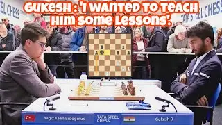 Future World Champion? Gukesh’s Black Brilliance vs Yağız Erdoğmuş