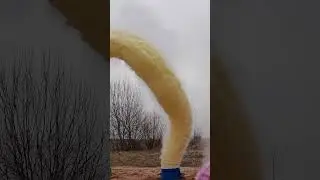 Experiment: Big Colorful Toothpaste Eruption