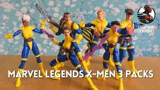 Marvel Legends Uncanny X-Men Three Packs!