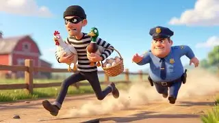 McDonald&rsquo;s Farm Robbery! 😱 Animals Gone 🐄🐎  Police Officer Helps 👮&zwj;♂️🚓
