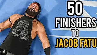 50 финишных ударов Джейкобу Фату в WWE 2K25!