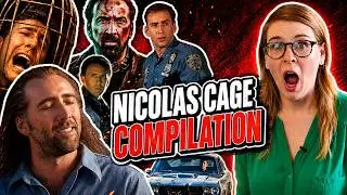 NICOLAS CAGE MOVIE REACTION COMPILATION! FIRST TIME WATCHING!
