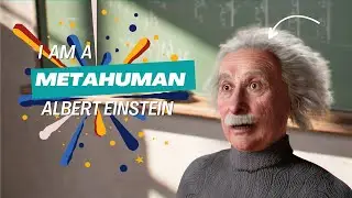 Deepxels Lab: Fictional Interview with Professor Albert Einstein - Metahuman  and Perception Neuron