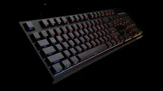 3D анимация клавиатуры KD1A KEYBOARD.