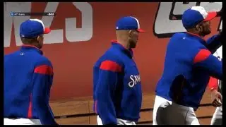 MLB&reg; The Show&trade; Bob Slaughter's first broadcasted game.