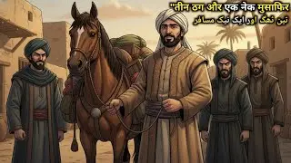तीन ठग और एक नेक मुसाफिर | Islamic Moral Story | सबक़ आमोज़ क़िस्सा @IslamicQisseinHindi