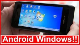 স্মাটফোনে কম্পিউটার উইন্ডোস ব্যবহার করুন !! || How to Setup Windows 7 in Smartphone !!
