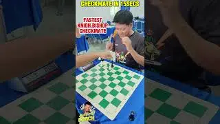 FASTEST KNIGHT BISHOP CHECKMATE! #chess #chessgame #biyaherongcoach #chessgrandmaster #chessplayer