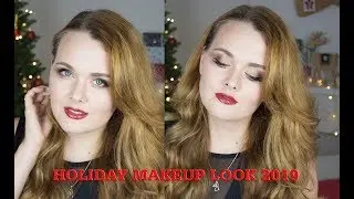 HOLIDAY MAKEUP LOOK / НОВОГОДНИЙ МАКИЯЖ 2019