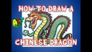 How to Draw a CHINESE DRAGON