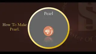 How to make Pearl on Corel Draw || Jewellery Design