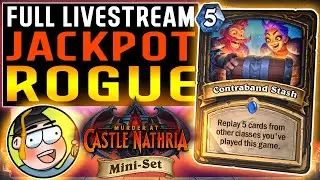 ⭐ Jackpot Rogue! Murder at Castle Nathria - Hearthstone