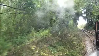 Part 2 of travelling onboard the 11:00am steam hauled service from Caverswall Road to Dilhorne Park