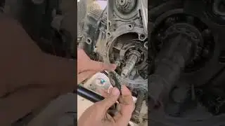 oil pump fitting in splendor