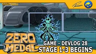 Zero Medal - Arcade Beat'em up Game - Devlog 28: Stage 1-3 Begins