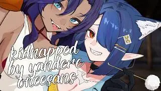 Yandere Oneesans Kidnap You! w/ @RenKoASMR | ASMR Roleplay [FF4M] [Doting] [Ear Cleaning] [Massage]