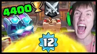 DAL SOM 4400 TROFEJÍ A LEVEL 12! + nová draft chest | Clash Royale #87