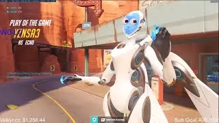 POTG! YZNSA INSANE ECHO GAMEPLAY OVERWATCH SEASON 27 TOP 500