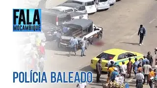 Tiro de AKM: Agente da PRM baleado pelo colega no banco de trás da viatura de patrulha @PortalFM24