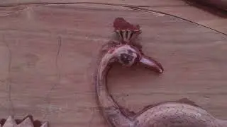# wood carving bed# fully my hand made 